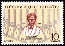 [Albert Schweitzer Commemoration, type IN]