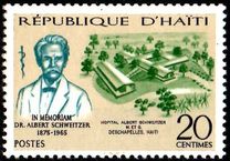 [Albert Schweitzer Commemoration, type IO]
