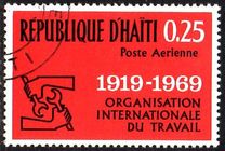 [Airmail - The 50th Anniversary of I.L.O., type LS3]