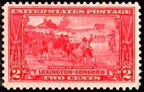 [Lexington-Concord Issue, type FV]