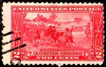 [Lexington-Concord Issue, type FV]