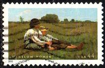 [Paintings - The 100th Anniversary of the Death of Winslow Homer, 1836-1910 - Self-Adhesive Stamp, type FSM]