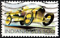 [The 100th Anniversary of the Indianapolis 500 - Self-Adhesive Stamp (44 cents), タイプ FVB]