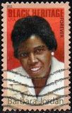 [Black Heritage - Barbara Charline Jordan, 1936-1996 - Self-Adhesive Stamp (44 cents), Вид FWZ]