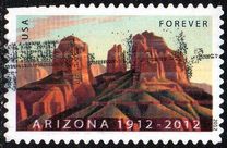[The 100th Anniversary of Arizona Statehood - Self-Adhesive Stamp (45 cents), type FYT]