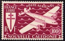 [Airmail - Free France, Typ AQ6]