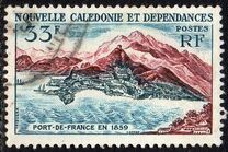 [The 100th Anniversary of Postal Service in New Caledonia, type CL]