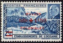 [Number 141-142 Surcharged and Overprinted, type AX]