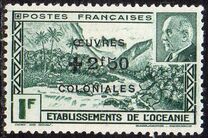 [Number 141-142 Surcharged and Overprinted, type AY]