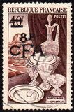 [Stamps of France Surcharged, प्रकार CN3]