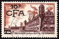 [Stamps of France Surcharged, type CR5]