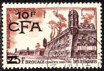 [Stamps of France Surcharged, type CR5]