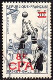 [Stamps of France Surcharged, type CT]