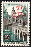 [Stamps of France Surcharged, type CV]