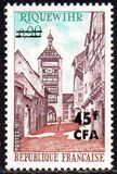 [Stamps of France Surcharged, type EP]