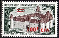 [Stamp of France Surcharged, प्रकार FH]