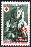 [Red Cross - Stamps of France Surcharged, प्रकार FI]