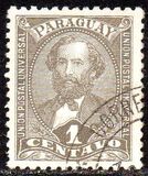[President Cirilo Rivarola - Value in "CENTAVO", Tip T1]