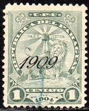 [Not Issued Stamps of Type BA Overprinted "1909", प्रकार CO]