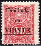 [Issue of 1910 Overprinted "Habilitada en VEINTE" and Surcharged 20c, type CR]