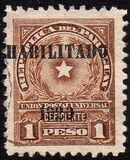 [Issues of 1881 Overprinted "HABILITADO 1920" or Surcharged also, type DD]