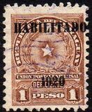 [Issues of 1881 Overprinted "HABILITADO 1920" or Surcharged also, type DD]