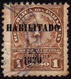 [Issues of 1881 Overprinted "HABILITADO 1920" or Surcharged also, type DD]