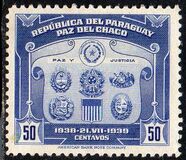 [The 1st Anniversary of Chaco Boundary Peace Conference, Buenos Aires, type HX]