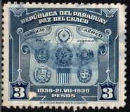 [Airmail - The 1st Anniversary of Chaco Boundary Peace Conference, Buenos Aires, type HY1]