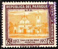 [Airmail - The 100th Anniversary of San Roque Church in Asuncion, Scrivi NF8]