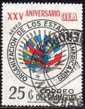 [Airmail - The 25th Anniversary of Organization of American States (O.A.S.), Tipi AYJ1]
