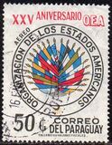 [Airmail - The 25th Anniversary of Organization of American States (O.A.S.), Tipi AYJ2]