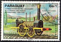 [The 150th Anniversary of Opening of the First Public Railway Line, the Stockton-Darlington (England), Tipi BLF]