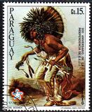 [Airmail - The 200th Anniversary of the Independence of the United States of America - Wild West Paintings, Tipi BON]