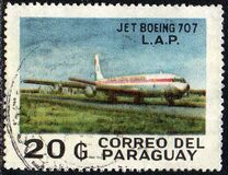 [Inauguration of Paraguayan Airlines Boeing 707 Service, type CGA]