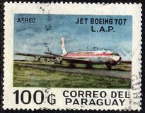 [Inauguration of Paraguayan Airlines Boeing 707 Service, type CGB]