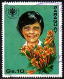 [International Year of the Child - Flowers, τύπος CIE]