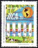 [The 50th Anniversary of Pan-American Agricultural Institute, тып EAZ]