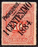 [No. 42 Surcharged & Overprinted, type X]