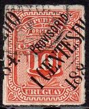 [No. 42 Surcharged & Overprinted, type X]