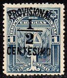 [Various Stamps Overprinted "PROVISIONAL" and Surcharged "½ CENTESIMO", type CX]