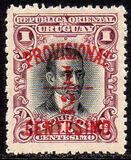[Various Stamps Overprinted "PROVISIONAL" and Surcharged "½ CENTESIMO", type CZ]