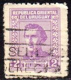 [General Jose Artigas - With Imprint "IMPRENTA NACIONAL" Bottom Right, type IW3]