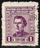 [General Jose Artigas - With Imprint "IMPRENTA NACIONAL" Bottom Right, type IW2]