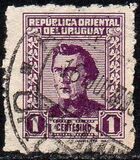 [General Jose Artigas - With Imprint "IMPRENTA NACIONAL" Bottom Right, type IW2]