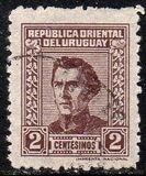 [General Jose Artigas - With Imprint "IMPRENTA NACIONAL" Bottom Right, type IW5]