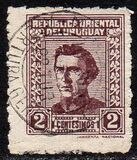 [General Jose Artigas - With Imprint "IMPRENTA NACIONAL" Bottom Right, type IW5]