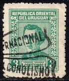 [General Jose Artigas - With Imprint "IMPRENTA NACIONAL" Bottom Right, type IW6]