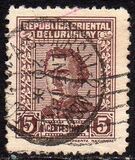 [General Jose Artigas - With Imprint "IMPRENTA NACIONAL" Bottom Right, type IW7]