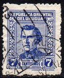[General Jose Artigas - With Imprint "IMPRENTA NACIONAL" Bottom Right, type IW8]